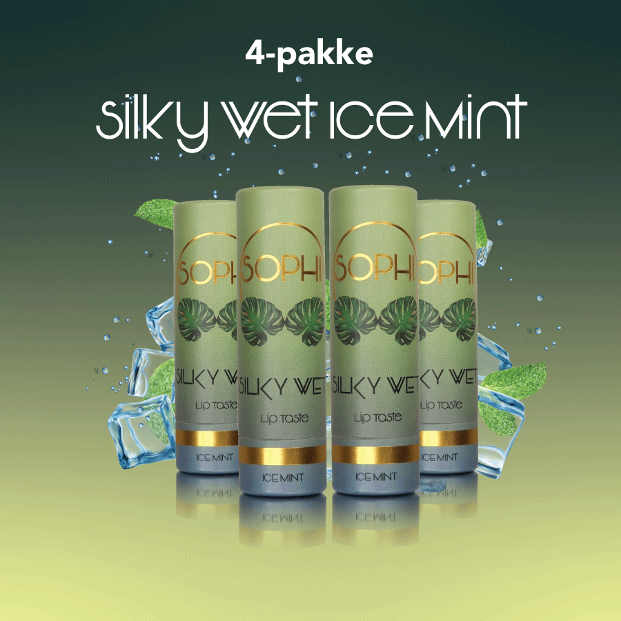 4-pakke Silky Wet Ice Mint