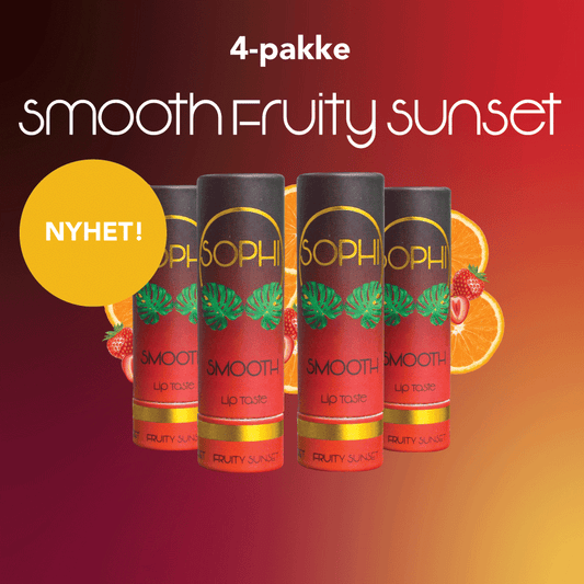 4-pakke Smooth Fruity Sunset