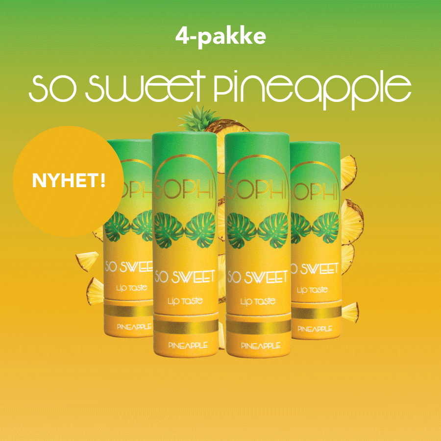 4-pakke So Sweet Pineapple