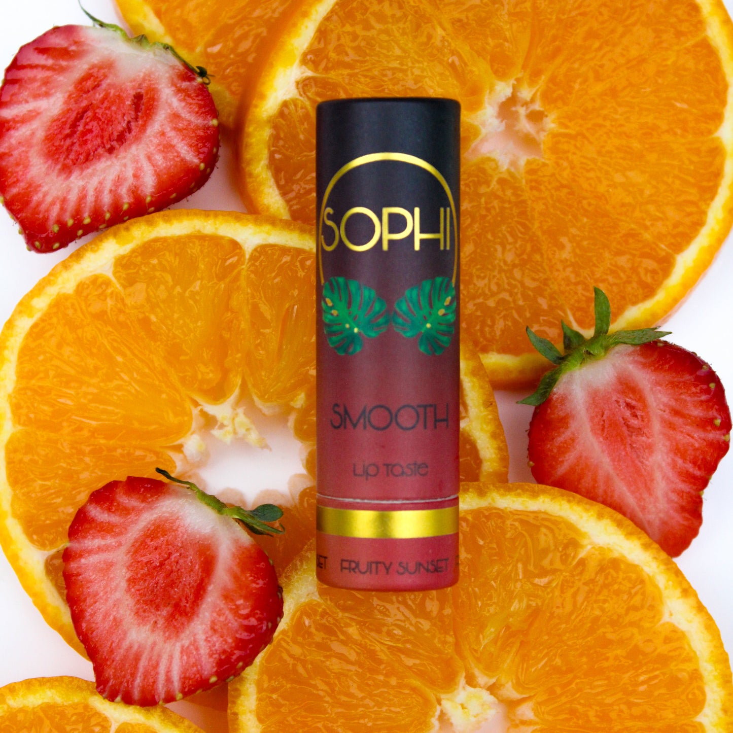 NYHET! Smooth Fruity Sunset - Leppepomade mot tørre lepper