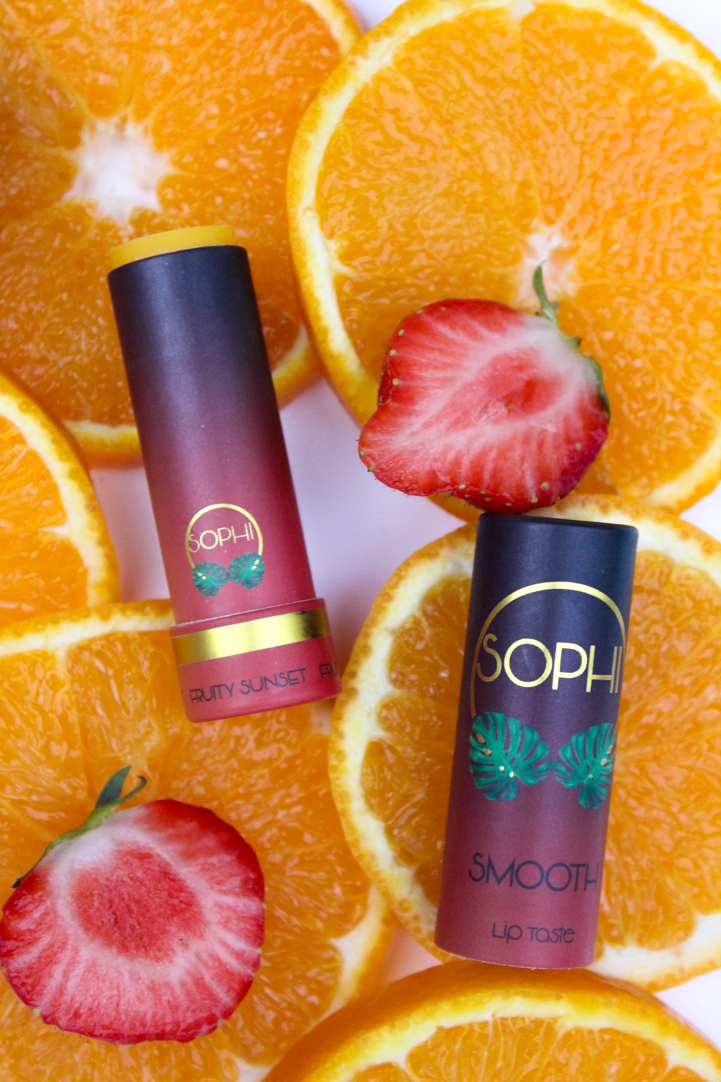 NYHET! Smooth Fruity Sunset - Leppepomade mot tørre lepper