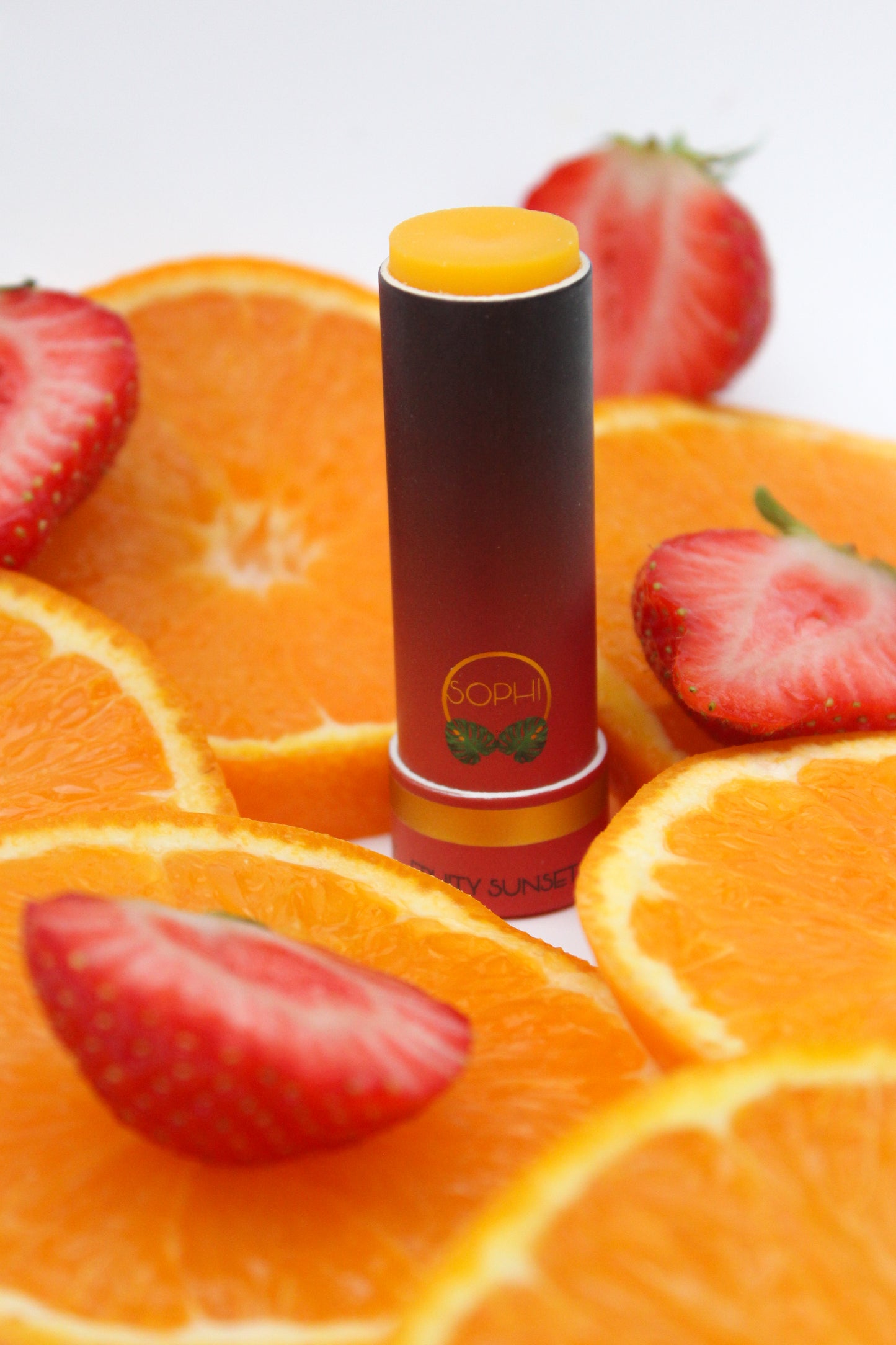 NYHET! Smooth Fruity Sunset - Leppepomade mot tørre lepper